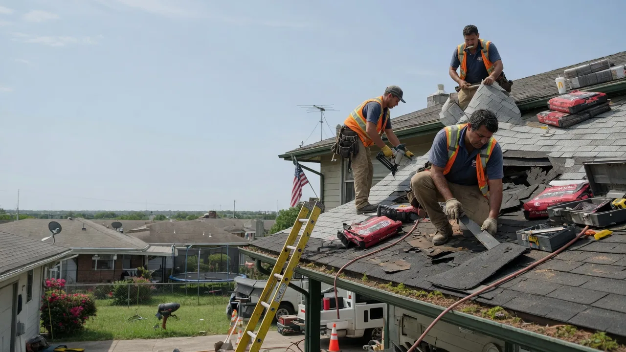 Roof Repair in Oakes, ND near me
